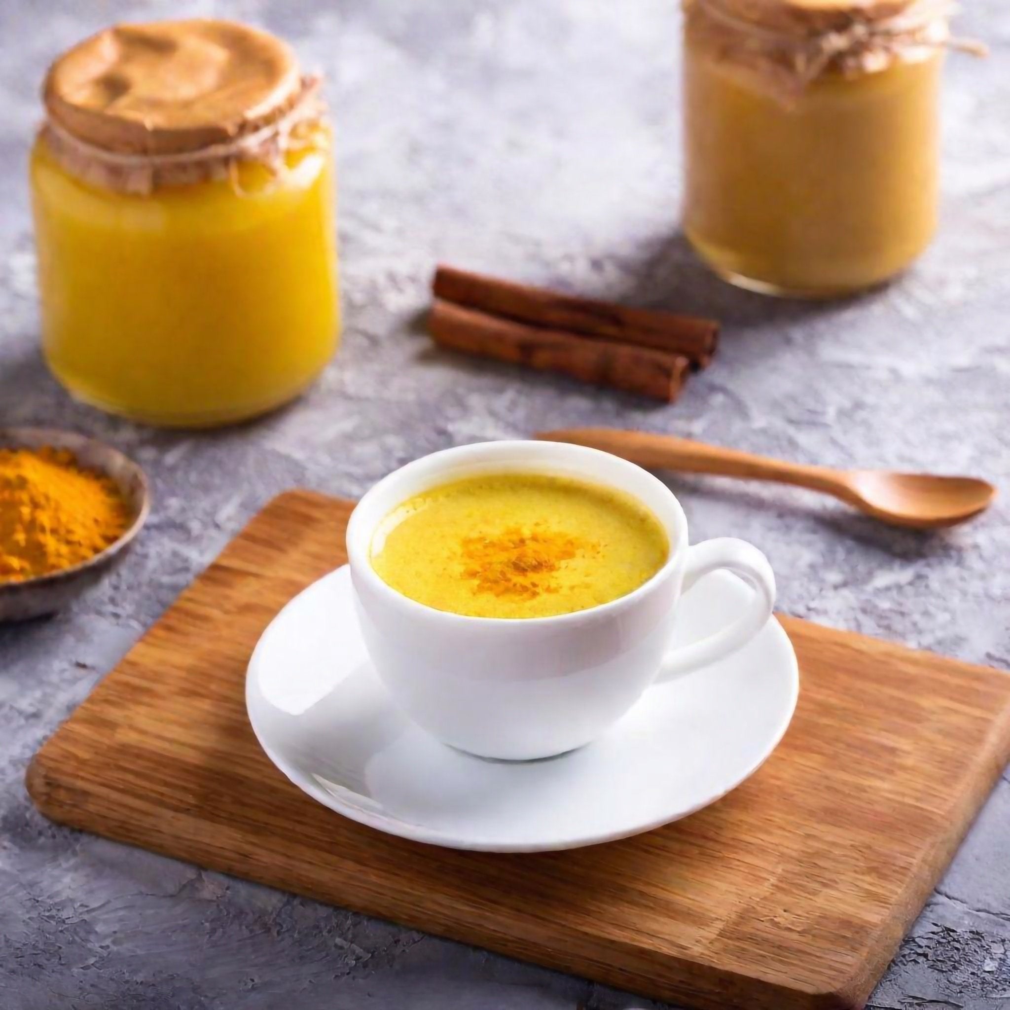 Honey Lemon Turmeric Latte