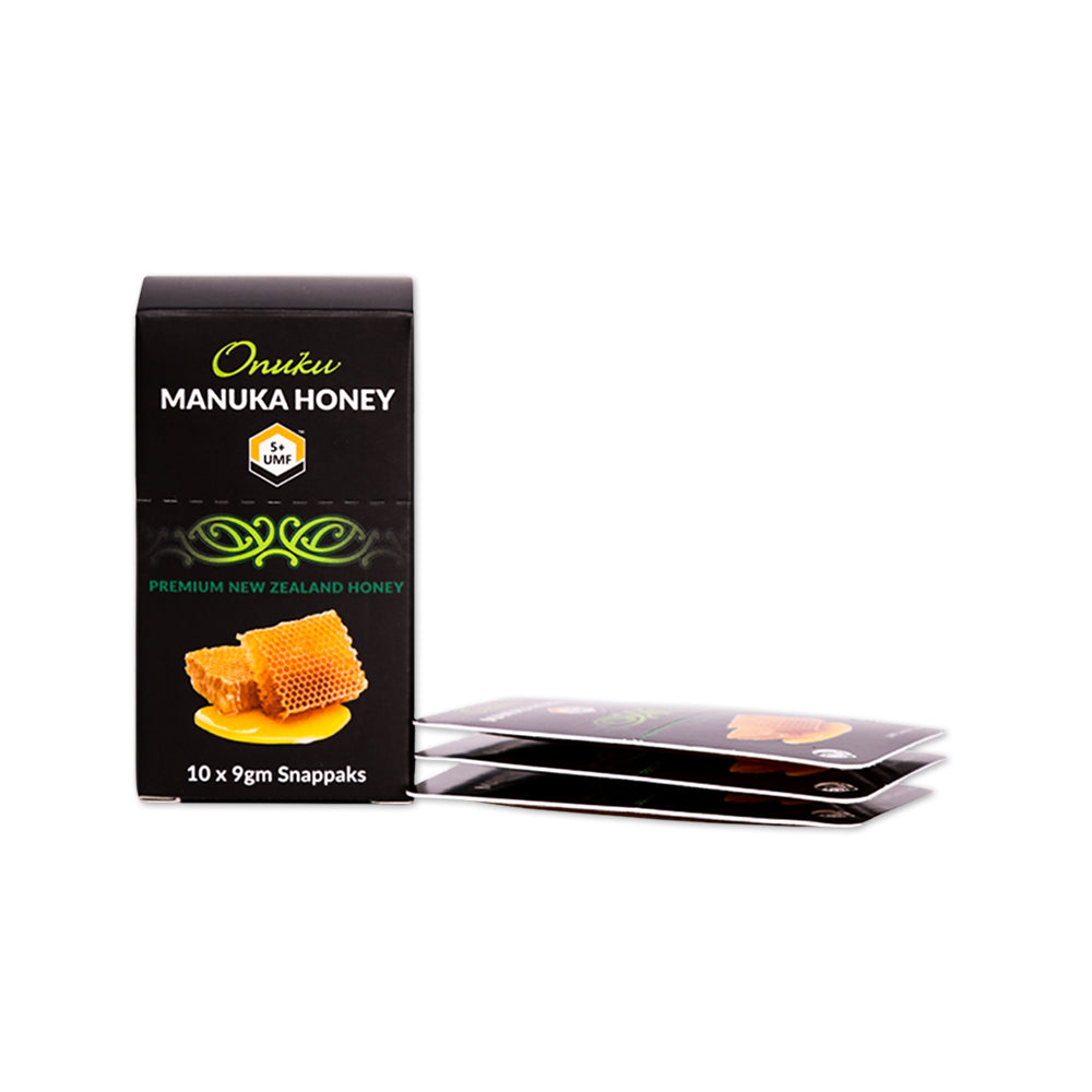 100% New Zealand Manuka Honey Snap Pak UMF5+