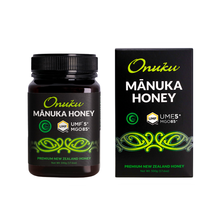 100% New Zealand Manuka Honey UMF5+ 500g (NZ tax not included)