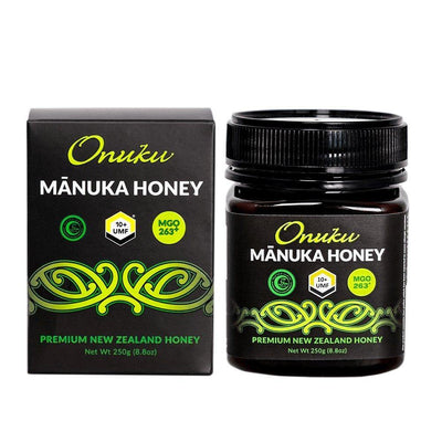 100% New Zealand Manuka Honey UMF10+ 250g - Onuku Honey NZ