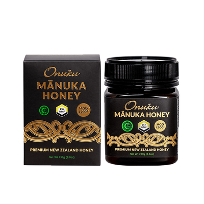 100% New Zealand Manuka Honey UMF25+ 250g - Onuku Honey NZ