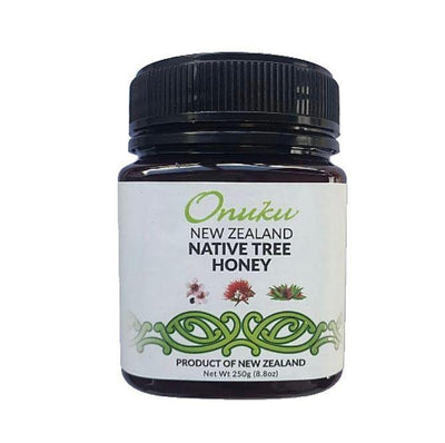 100% New Zealand Native Tree Honey 250g - Onuku Honey NZ
